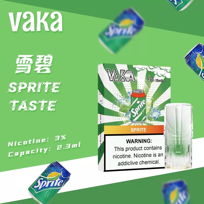 VAKA 一代七彩發光煙彈｜兼容 SP2S・RELX 悅刻一代主機｜台灣批發・711到付 - 電子煙潮流商城
